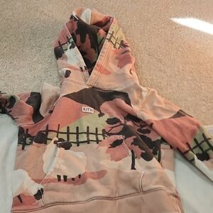 Kith Kids Matching Set in Multicolor Camo